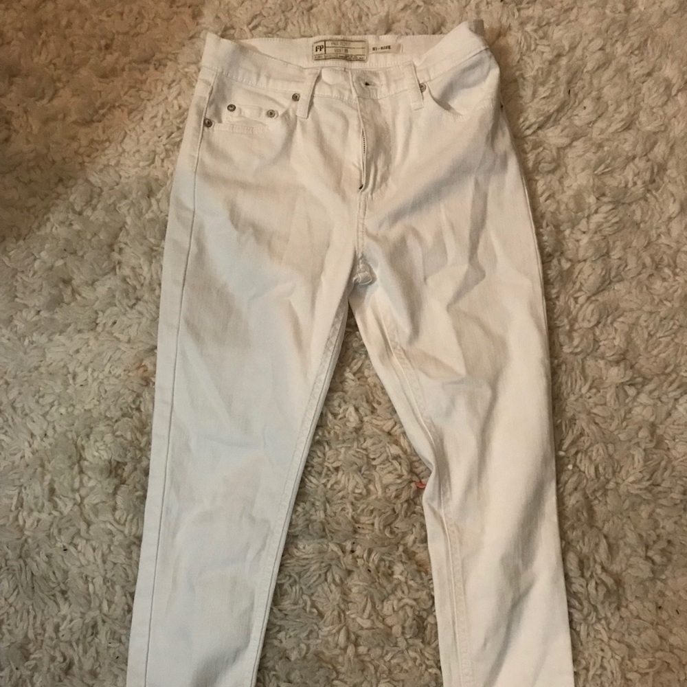 White jeans